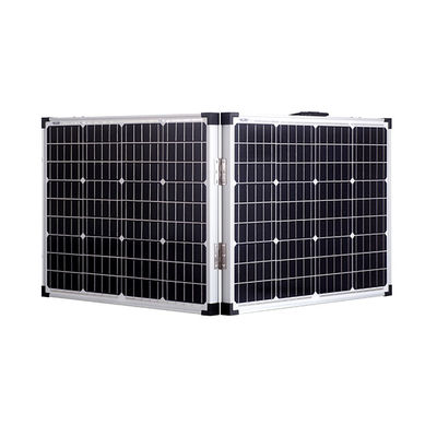 100W IP65 12v 7.64A Πλαστικό ηλιακό πάνελ Μονοηλιακό πάνελ για κατασκηνώσεις