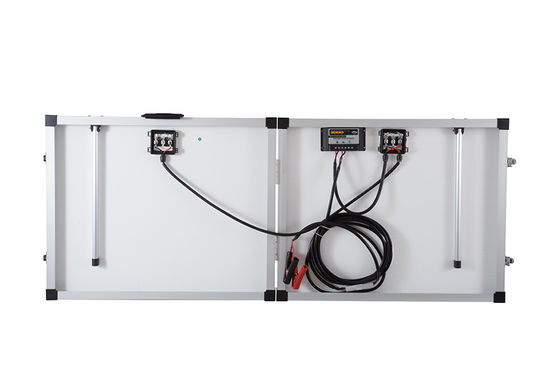 100W IP65 12v 7.64A Πλαστικό ηλιακό πάνελ Μονοηλιακό πάνελ για κατασκηνώσεις