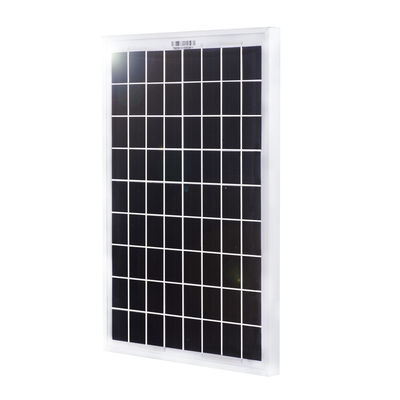10w μικρά φορητά ηλιακά πάνελ 340 X 240 X 17mm 10 Watt μονοκρυσταλλικό ηλιακό πάνελ