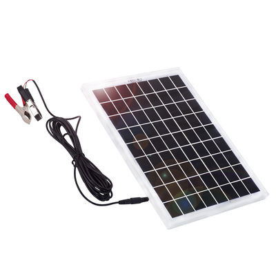 10w μικρά φορητά ηλιακά πάνελ 340 X 240 X 17mm 10 Watt μονοκρυσταλλικό ηλιακό πάνελ