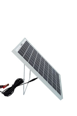 10w μικρά φορητά ηλιακά πάνελ 340 X 240 X 17mm 10 Watt μονοκρυσταλλικό ηλιακό πάνελ