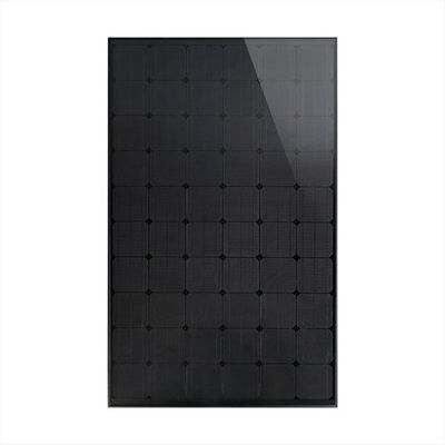 320W 1950 X 992 X 40mm Όλο μαύρα ΦΒ πάνελ Μονοηλιακό πάνελ
