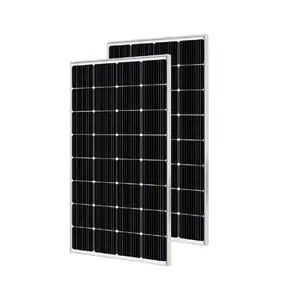 Μικρά φορητά ηλιακά πάνελ 100w 18.2V μονοκρυσταλλικά ηλιακά κύτταρα