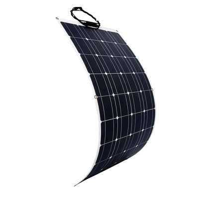 Ελαφρύ και εύκολο στην εγκατάσταση 100w 12v ημι-ευέλικτο ηλιακό πάνελ για αυτοκίνητα πλοία