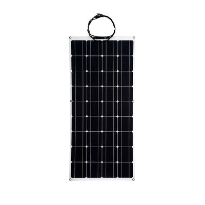 Ελαφρύ και εύκολο στην εγκατάσταση 100w 12v ημι-ευέλικτο ηλιακό πάνελ για αυτοκίνητα πλοία