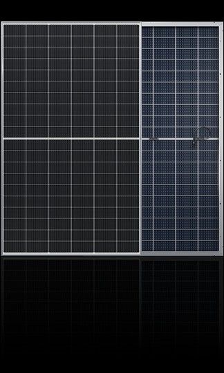 390 Watt 30.41V Διπρόσωποι ηλιακοί συλλέκτες 390W Mono Perc Διπρόσωπος συλλέκτης 108 κυψέλες